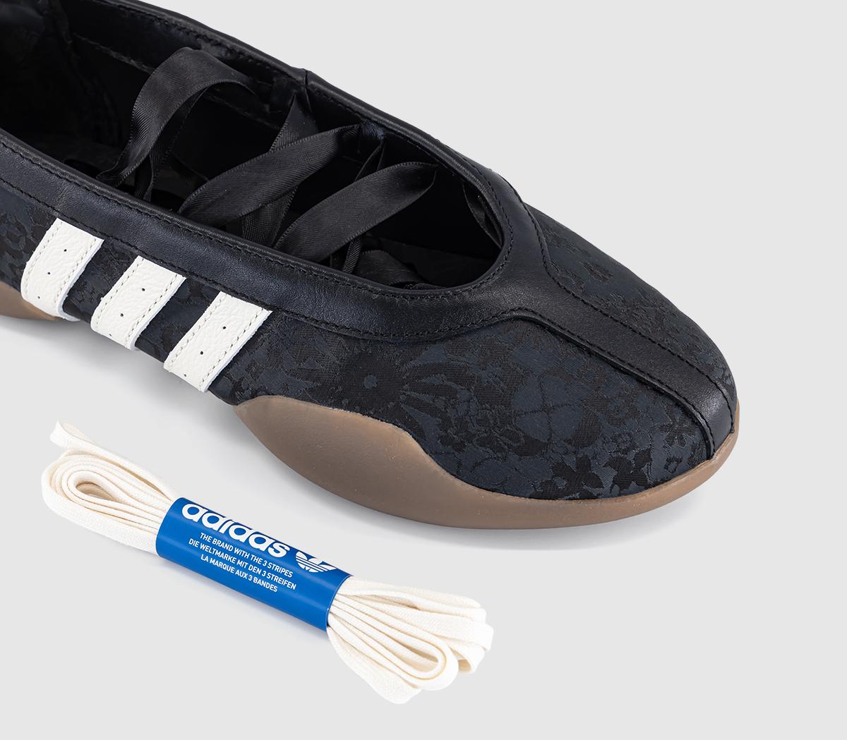 adidasTaekwondo Mei Ballet PumpsFlower Black Offwhite Gum