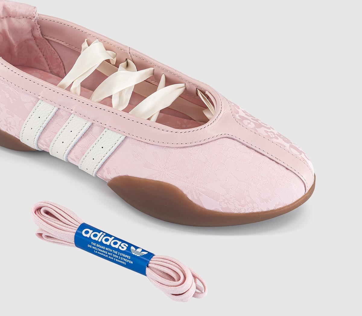 adidasTaekwondo Mei Ballet PumpsFlower Sandy Pink Off White Gum