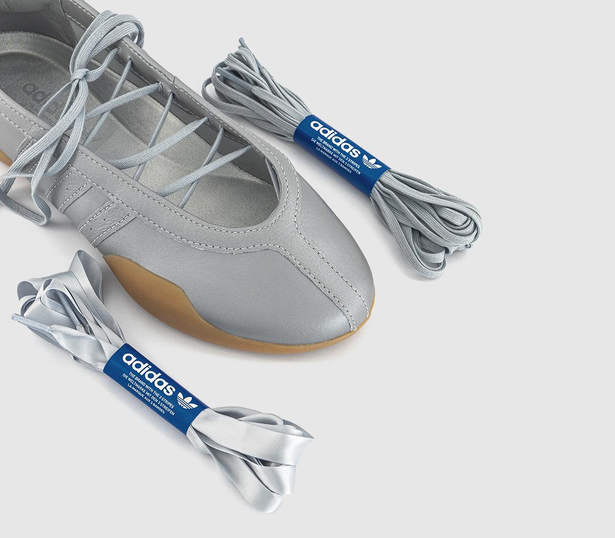 adidas Taekwondo Mei Ballet Pumps adidas Taekwondo Mei Ballet Pumps Silver Metalic Gum