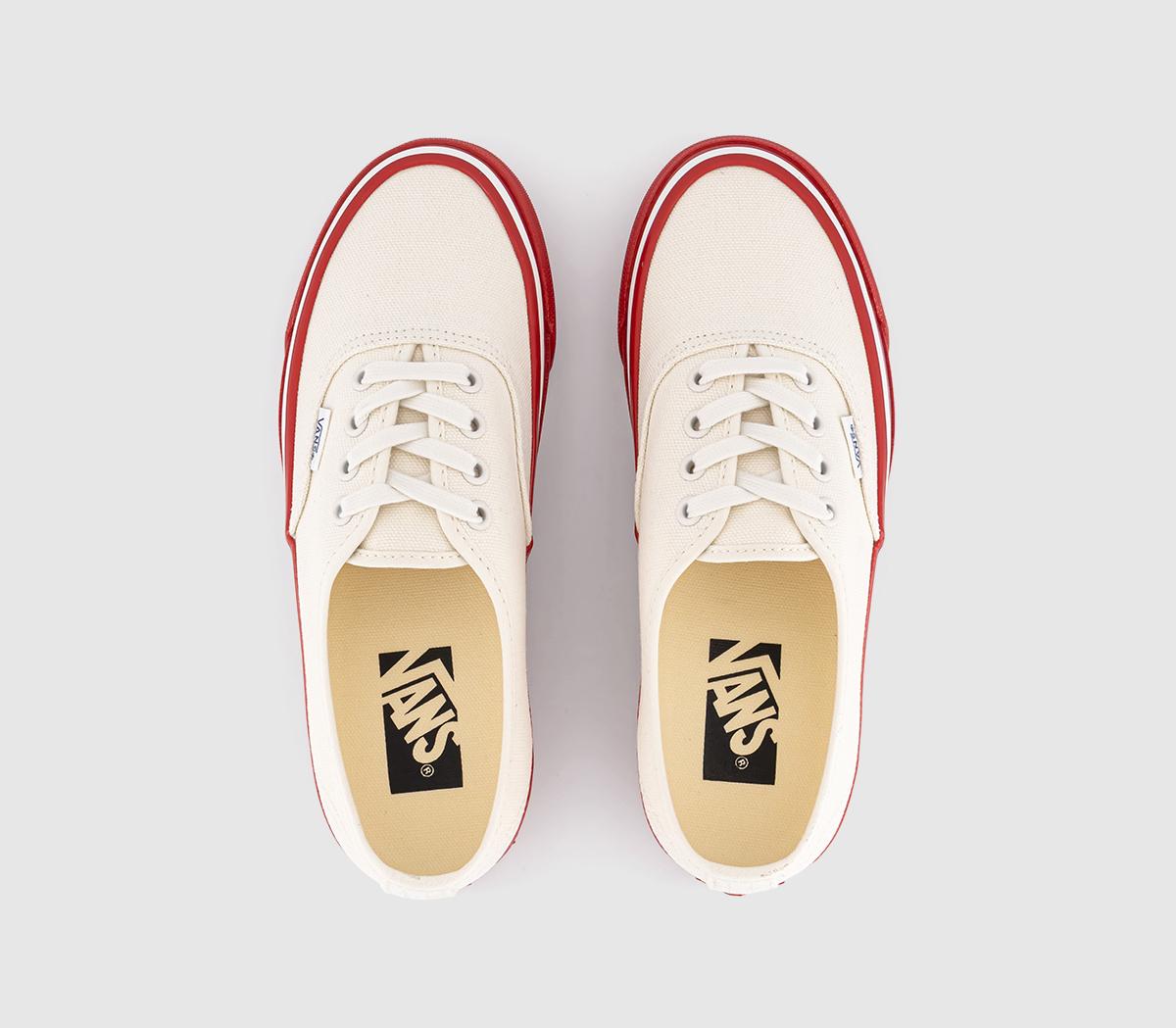VansLX Authentic 44 Trainers VansLX Authentic 44 TrainersDuck Canvas White Red