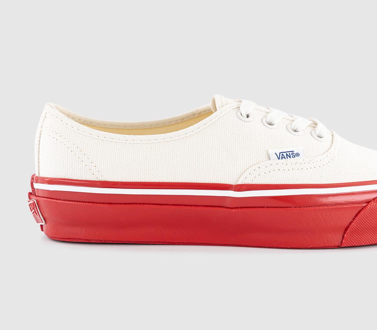 VansLX Authentic 44 Trainers VansLX Authentic 44 TrainersDuck Canvas White Red