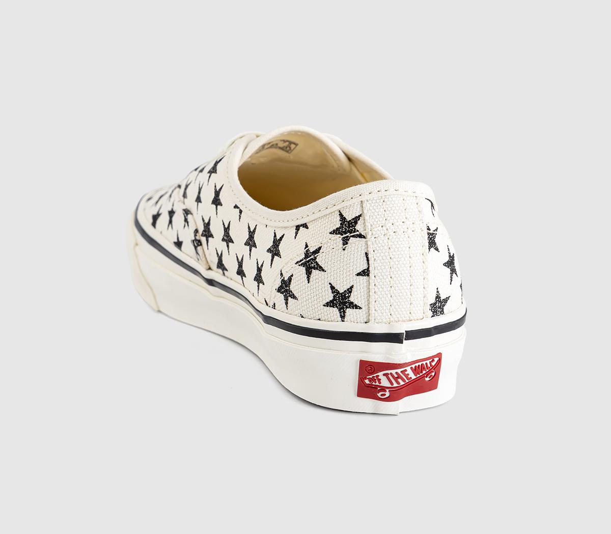VansLX Authentic 44 TrainersStars Marshmallow Black