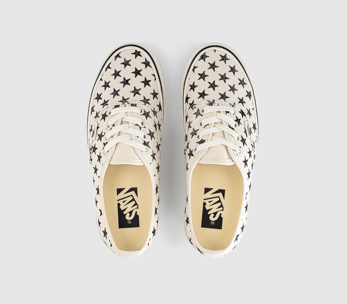 VansLX Authentic 44 TrainersStars Marshmallow Black