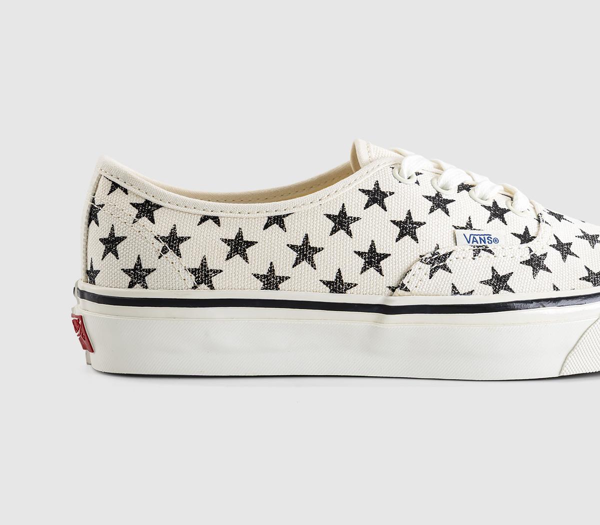 VansLX Authentic 44 TrainersStars Marshmallow Black