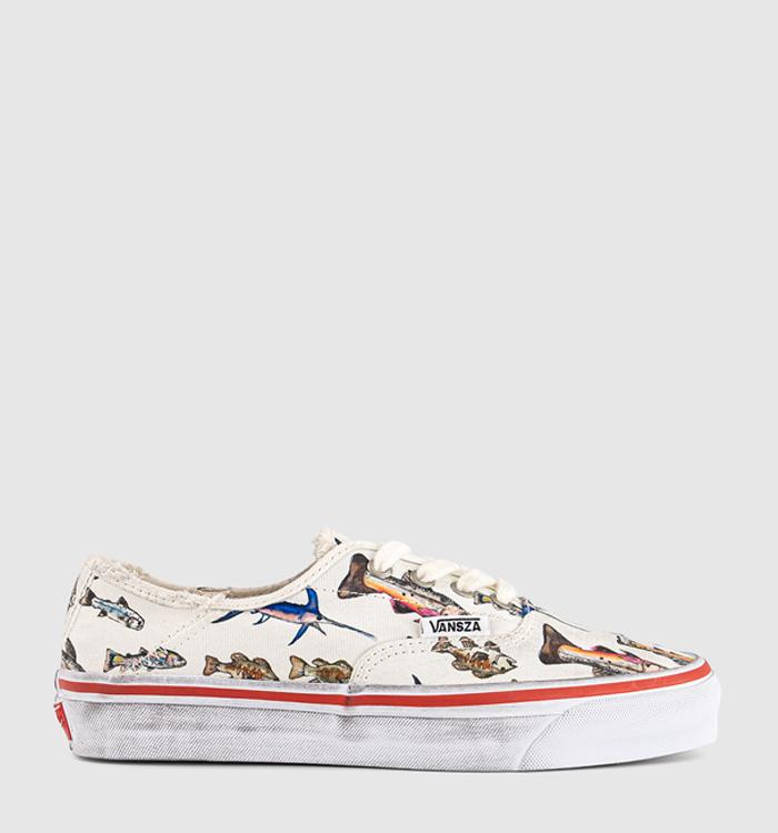 Vans LX Authentic 44 Trainers Sza Fish White