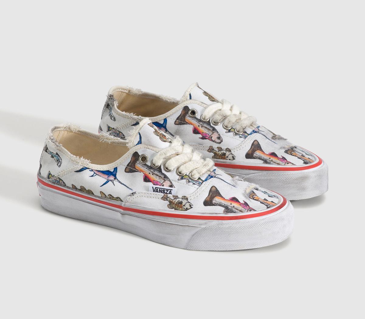 VansLx Authentic 44 TrainersSza Fish White