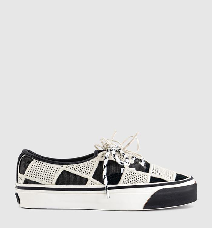 Vans LX Authentic 44 Trainers Crochet Black Egret