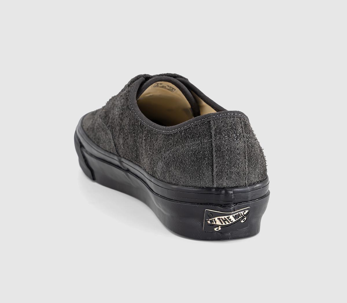 VansLX Authentic 44 TrainersHairy Suede Faded Black