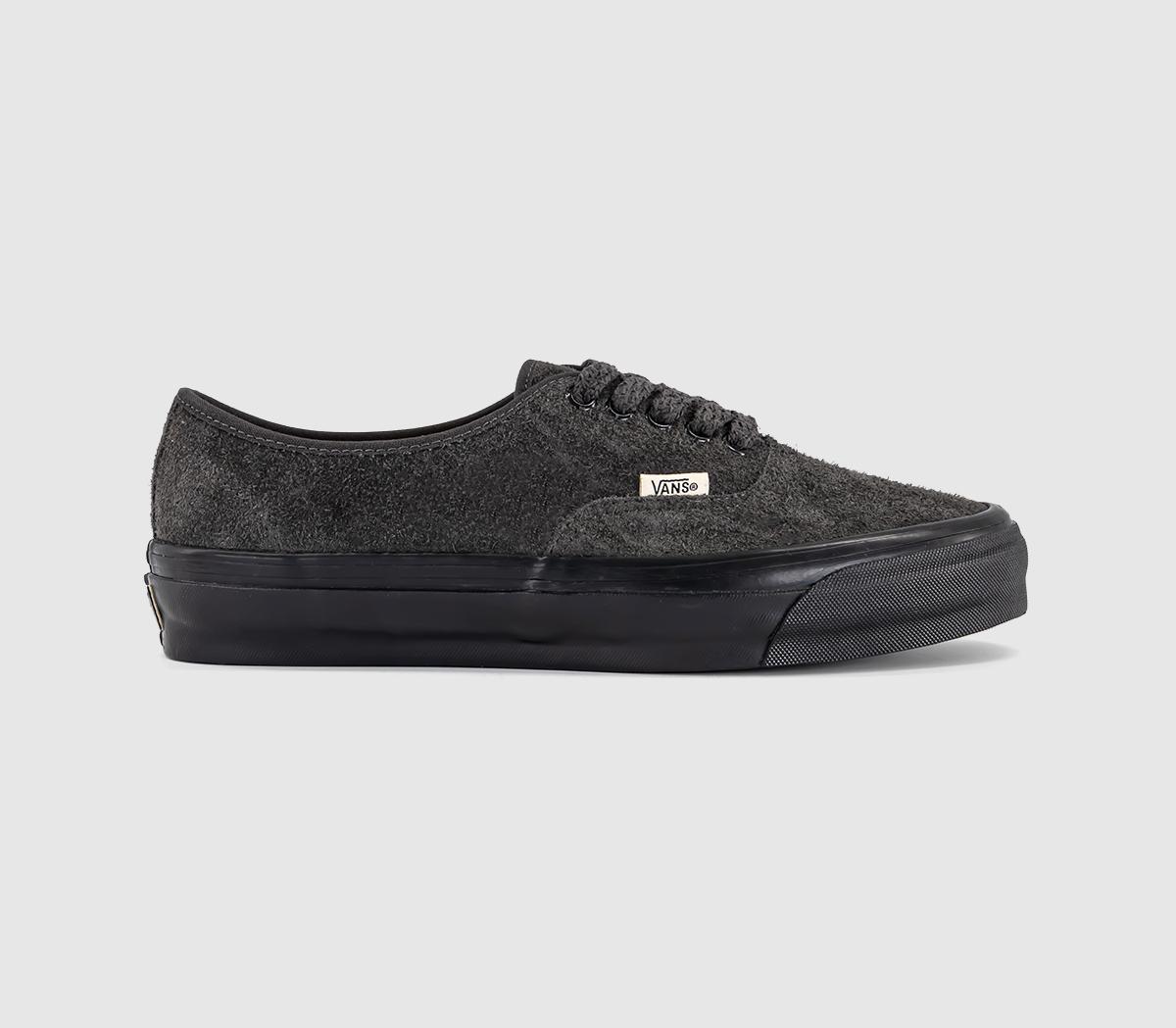 VansLX Authentic 44 TrainersHairy Suede Faded Black