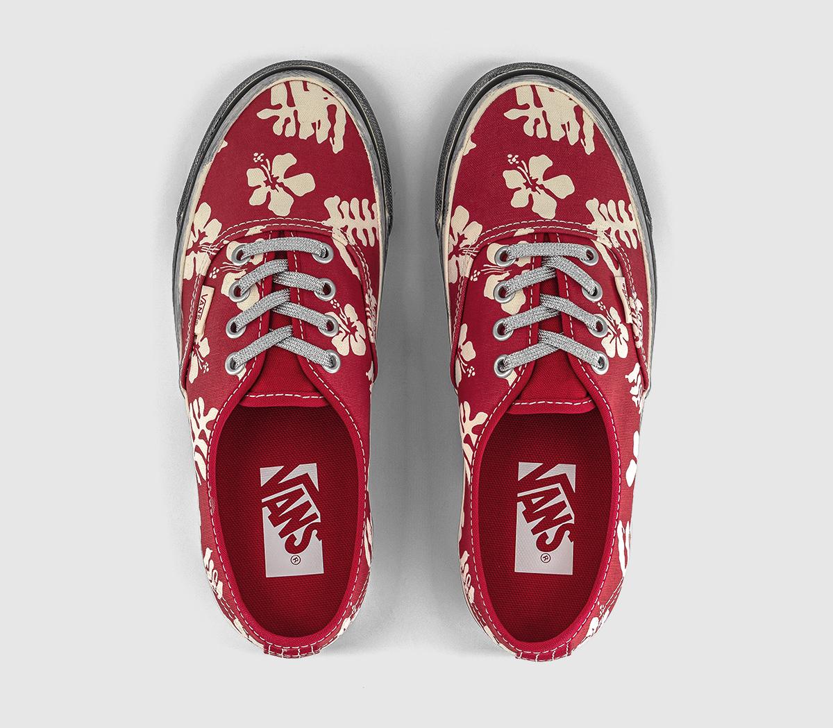 VansLX Authentic 44 TrainersRed White Flower