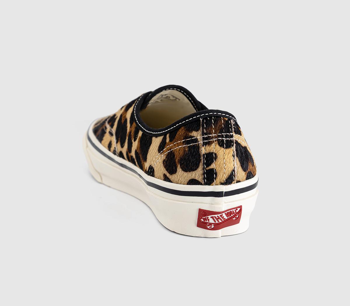 VansLX Authentic 44 TrainersPony Hair Marshmallow Leopard