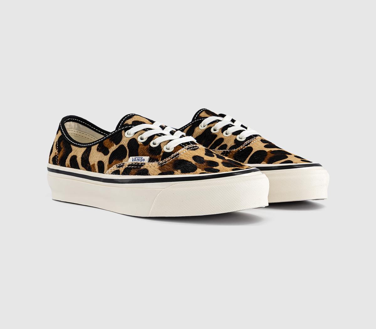 VansLX Authentic 44 TrainersPony Hair Marshmallow Leopard