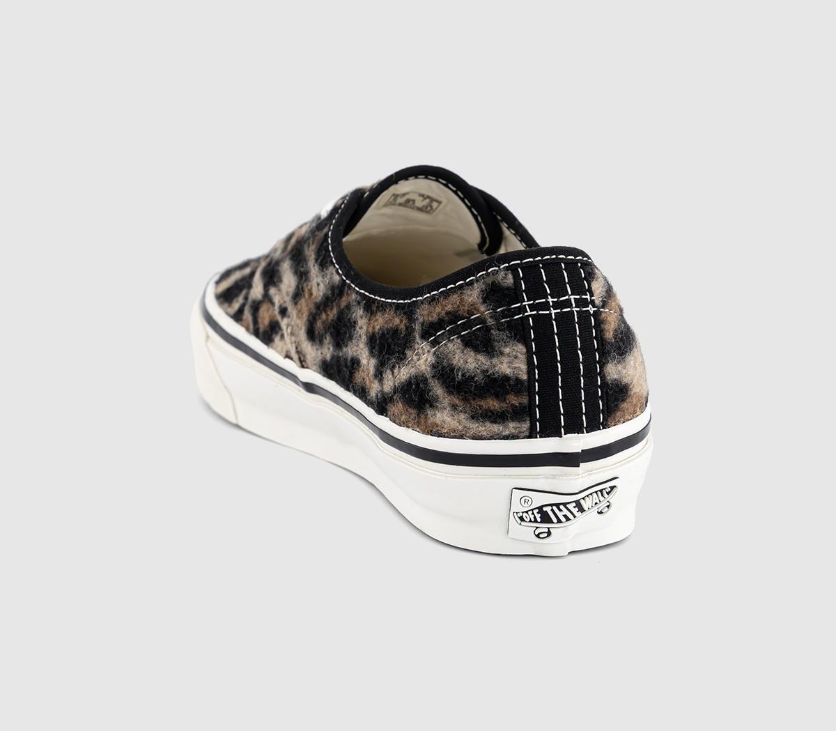 VansLX Authentic 44 TrainersLeopard Black Brown