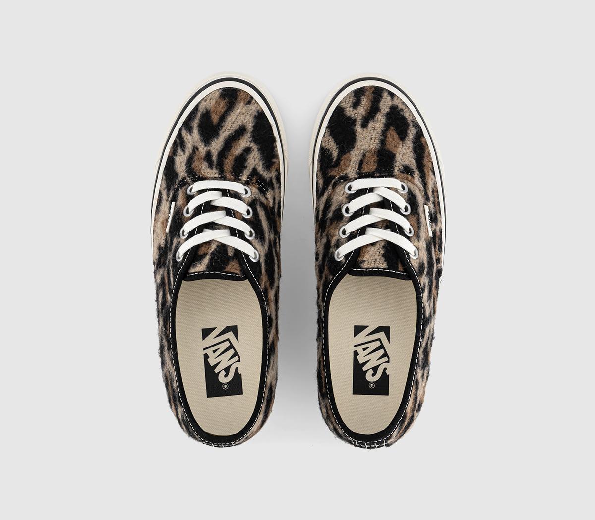 VansLX Authentic 44 TrainersLeopard Black Brown