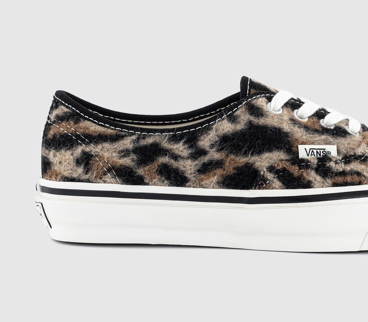 VansLX Authentic 44 TrainersLeopard Black Brown