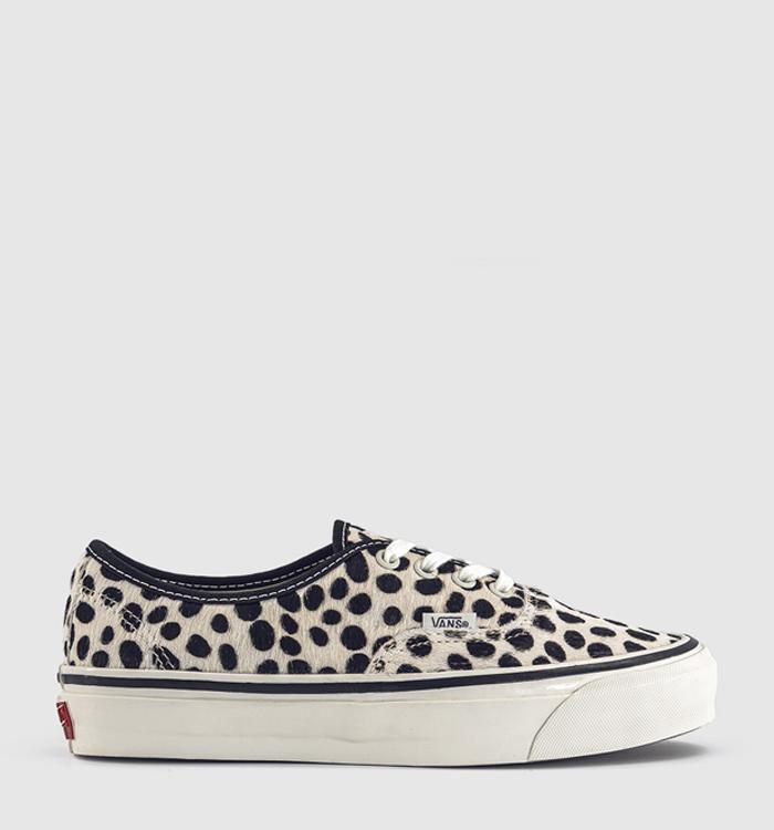 Vans LX Authentic 44 Trainers Pony Hair Dalmatian