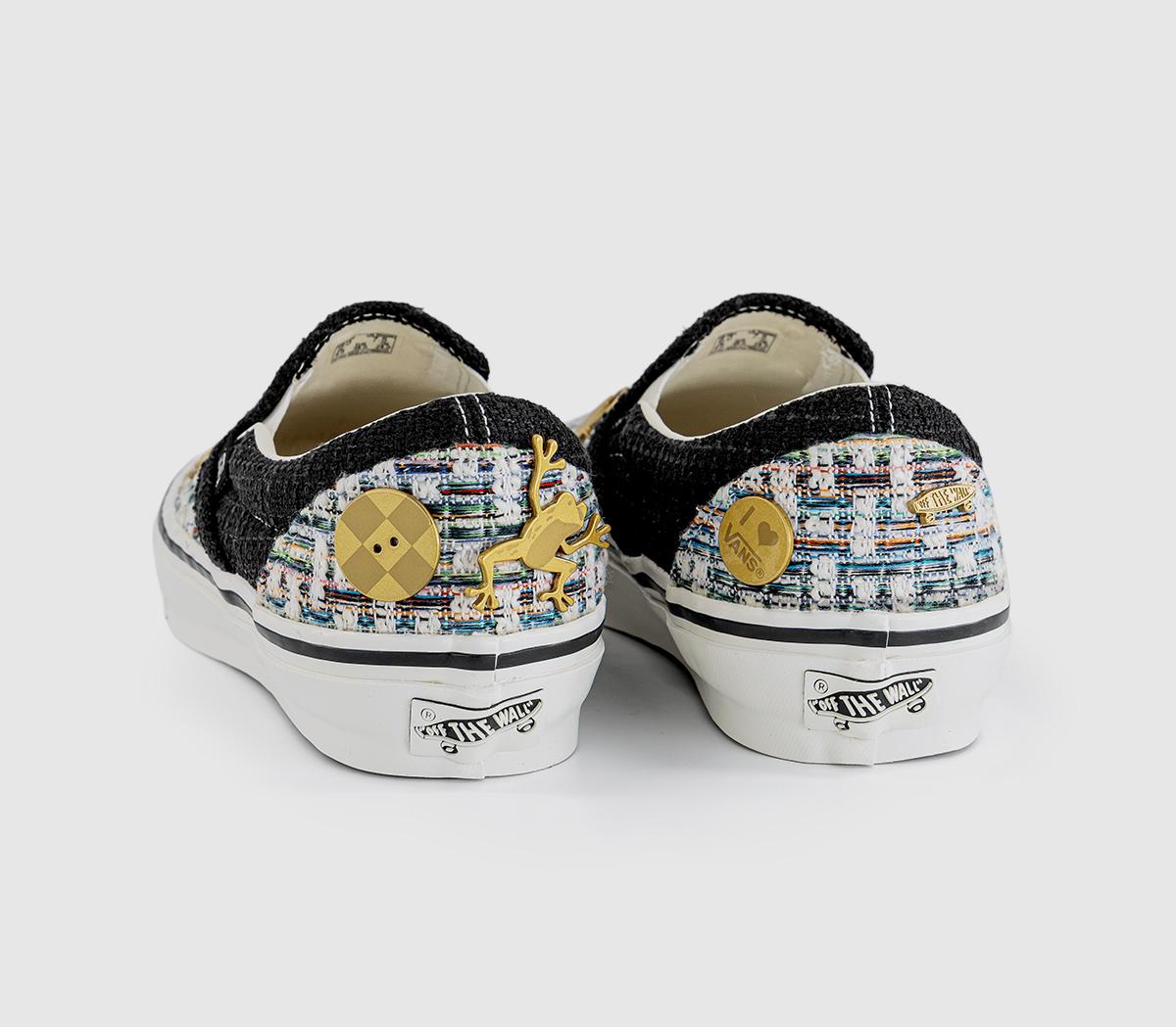 VansLX Classic Slip On 98 TrainersCardigan Black White