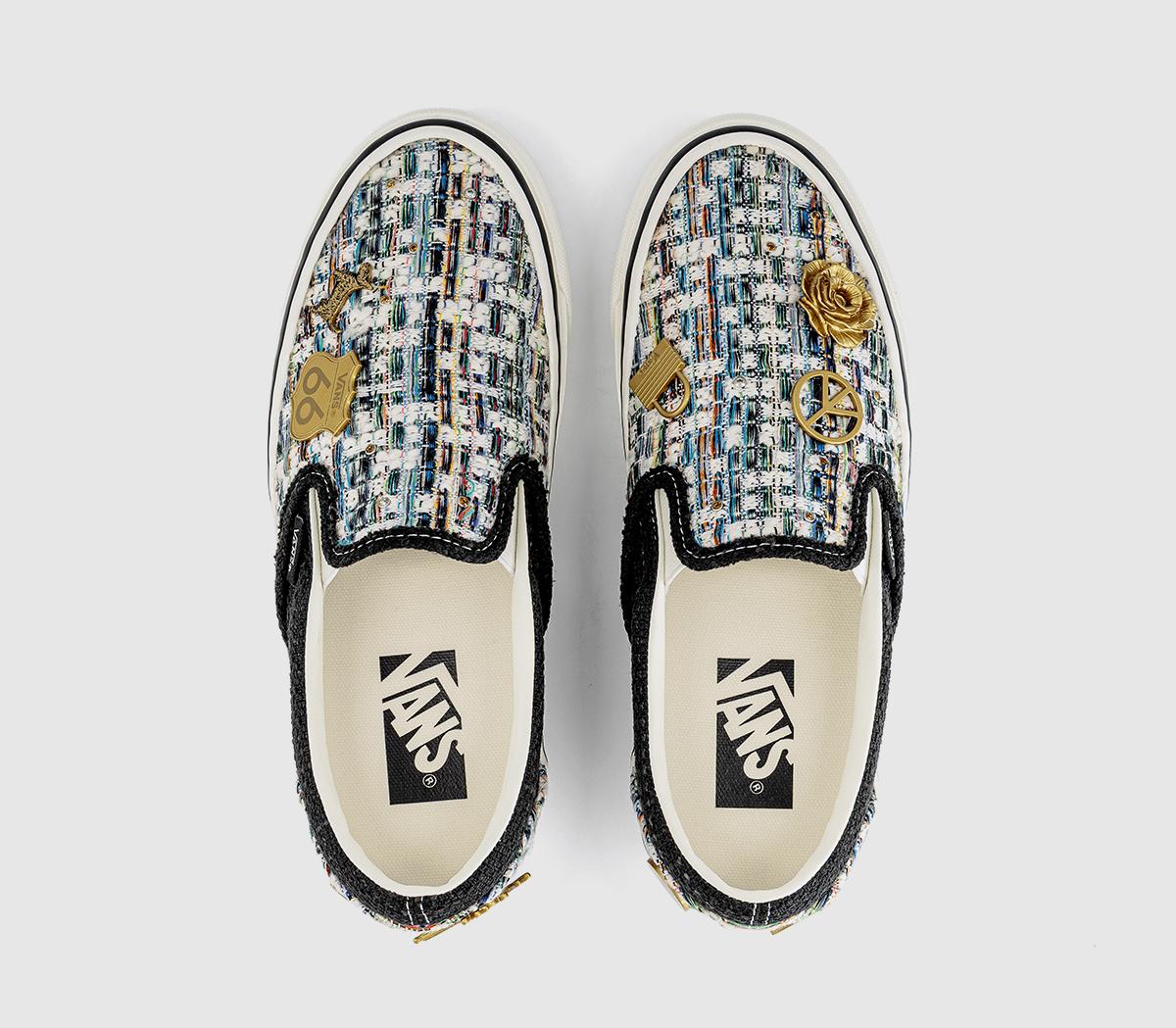 VansLX Classic Slip On 98 TrainersCardigan Black White