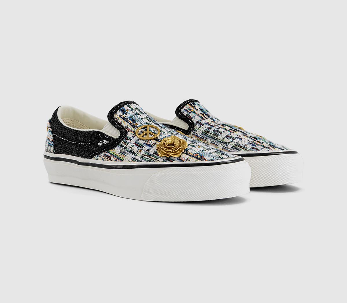 VansLX Classic Slip On 98 TrainersCardigan Black White