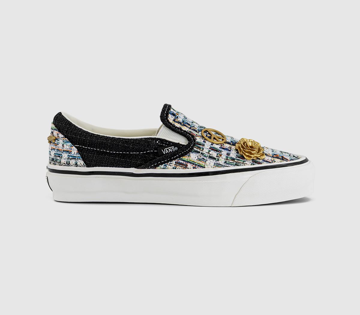 VansLX Classic Slip On 98 TrainersCardigan Black White