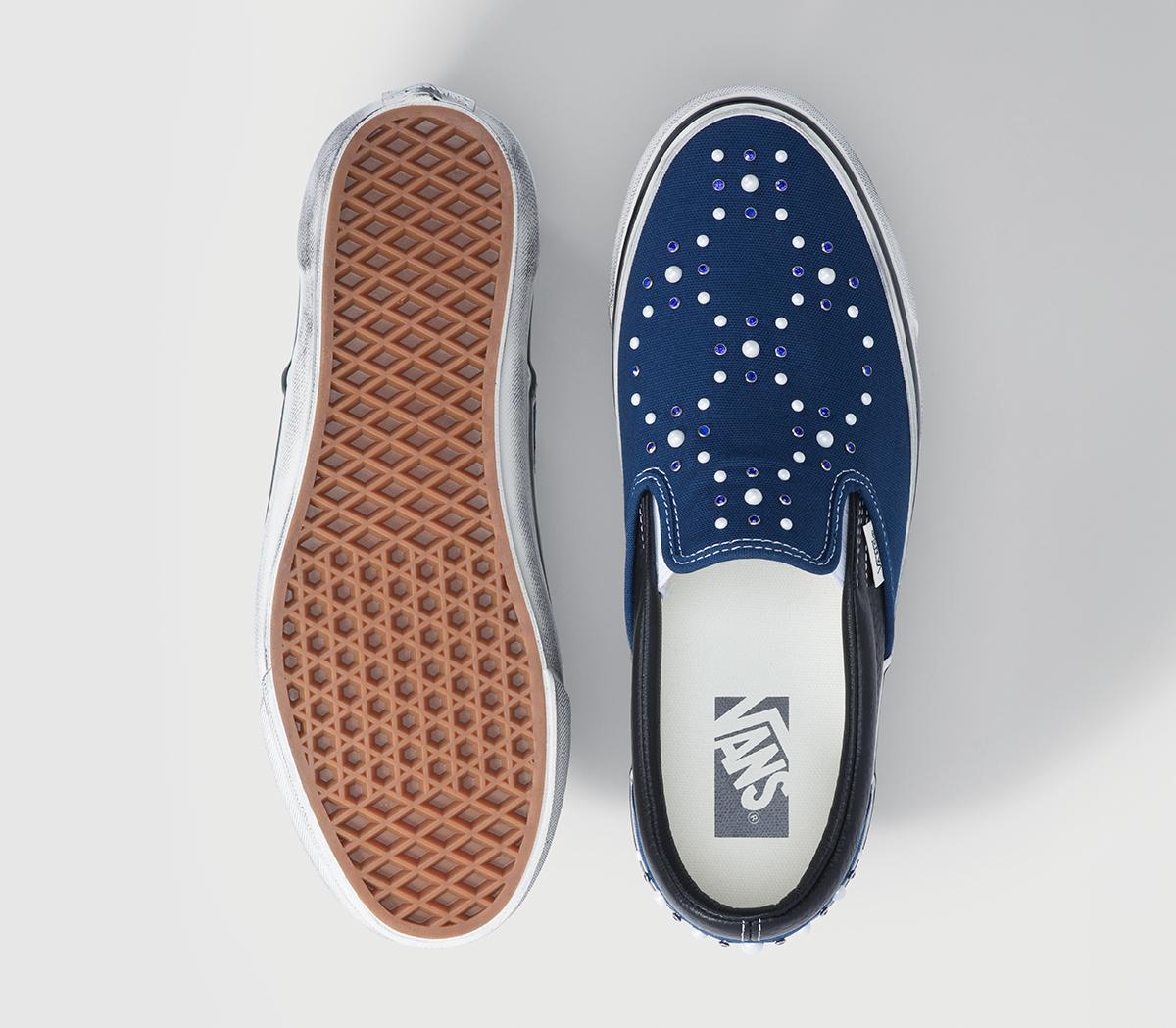 Vans LX Classic Slip On 98 Pearlized Indigo - Men's Trainers