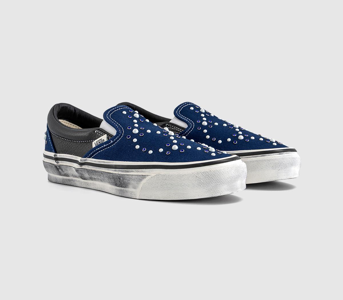 Vans LX Classic Slip On 98 Pearlized Indigo - Men's Trainers