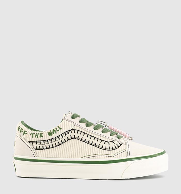 Vans LX Old Skool Trainers Cream Charms