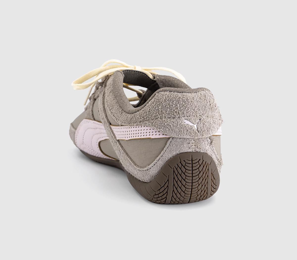 PUMA Speedcat Go Trainers Mouse Gray Powder Pink - Women's Trainers
