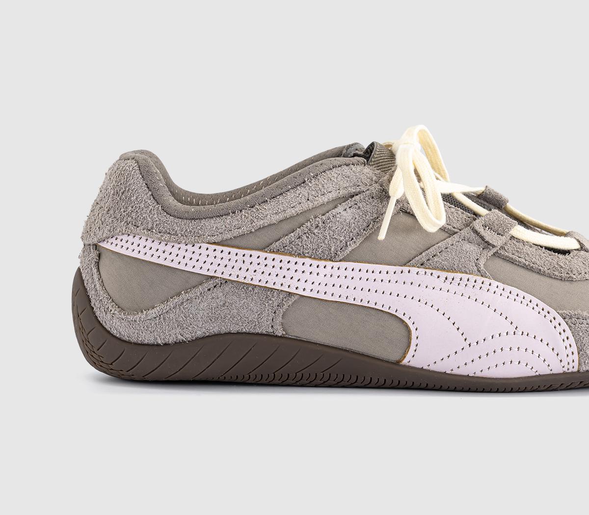 PUMASpeedcat Go TrainersMouse Gray Powder Pink