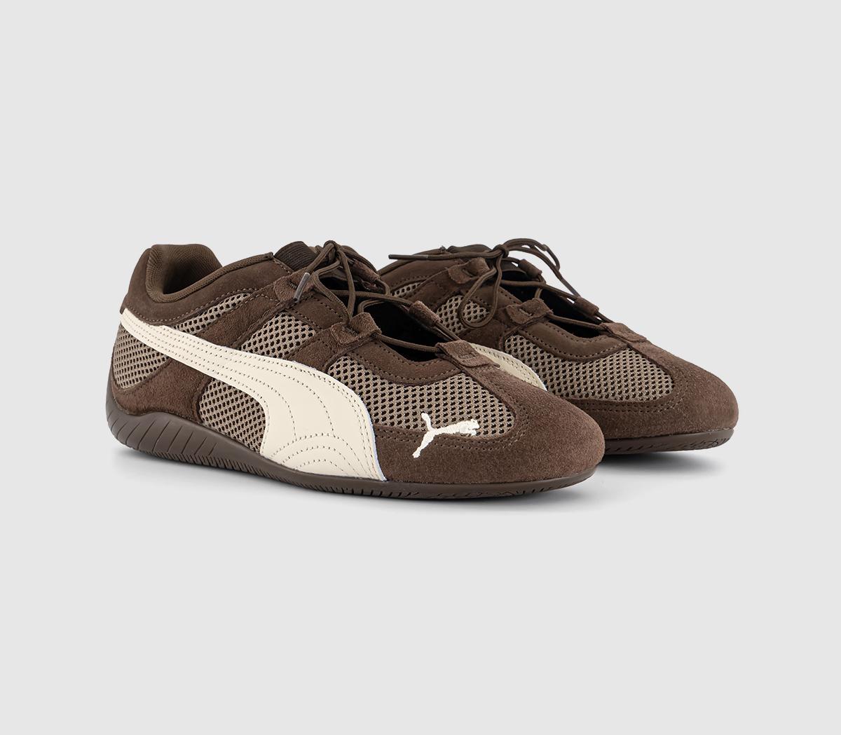 PUMASpeedcat Go TrainersChocolate Alpine Snow