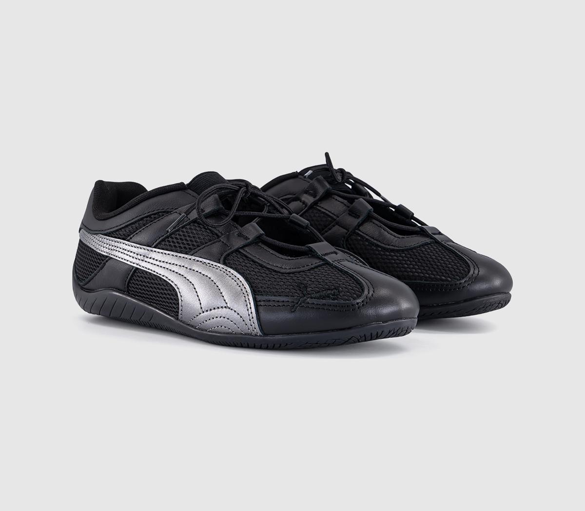 PUMA Speedcat Go Trainers Puma Black Puma Silver - Women's Trainers