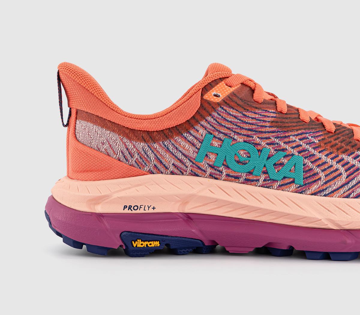 HOKAMafate Speed 4 TrainersCamellia Peach Parfait F