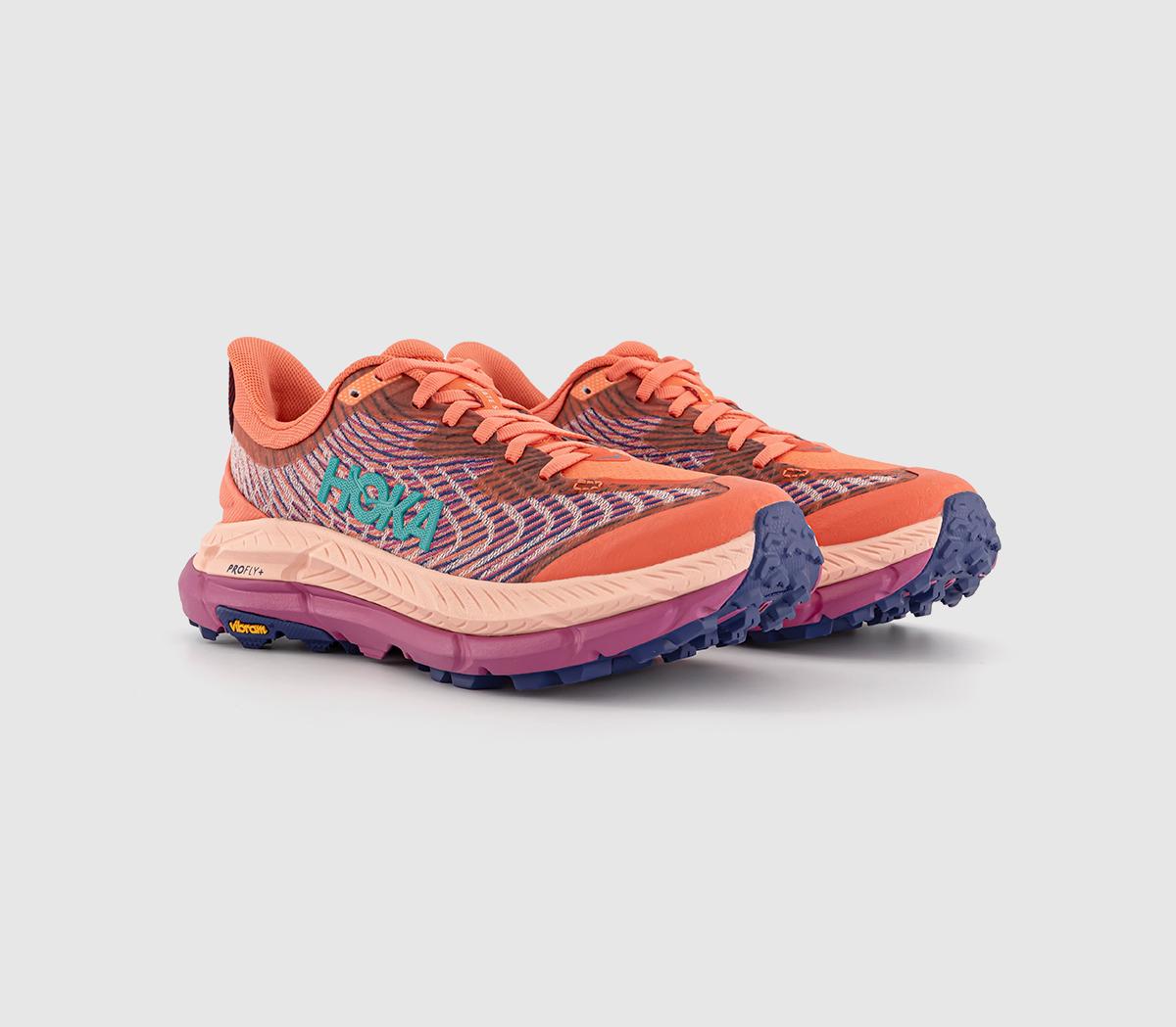 HOKAMafate Speed 4 TrainersCamellia Peach Parfait F
