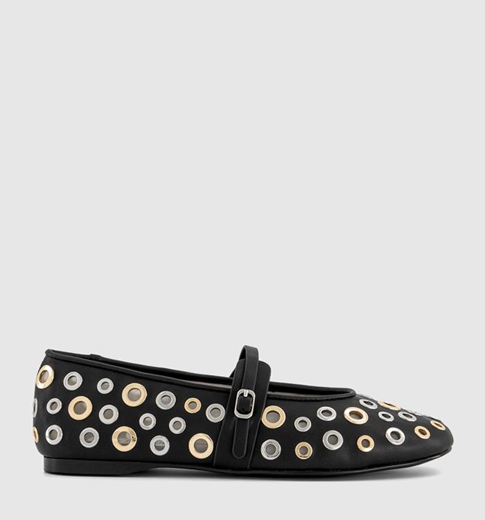 Steve Madden Rejoice Flats Black