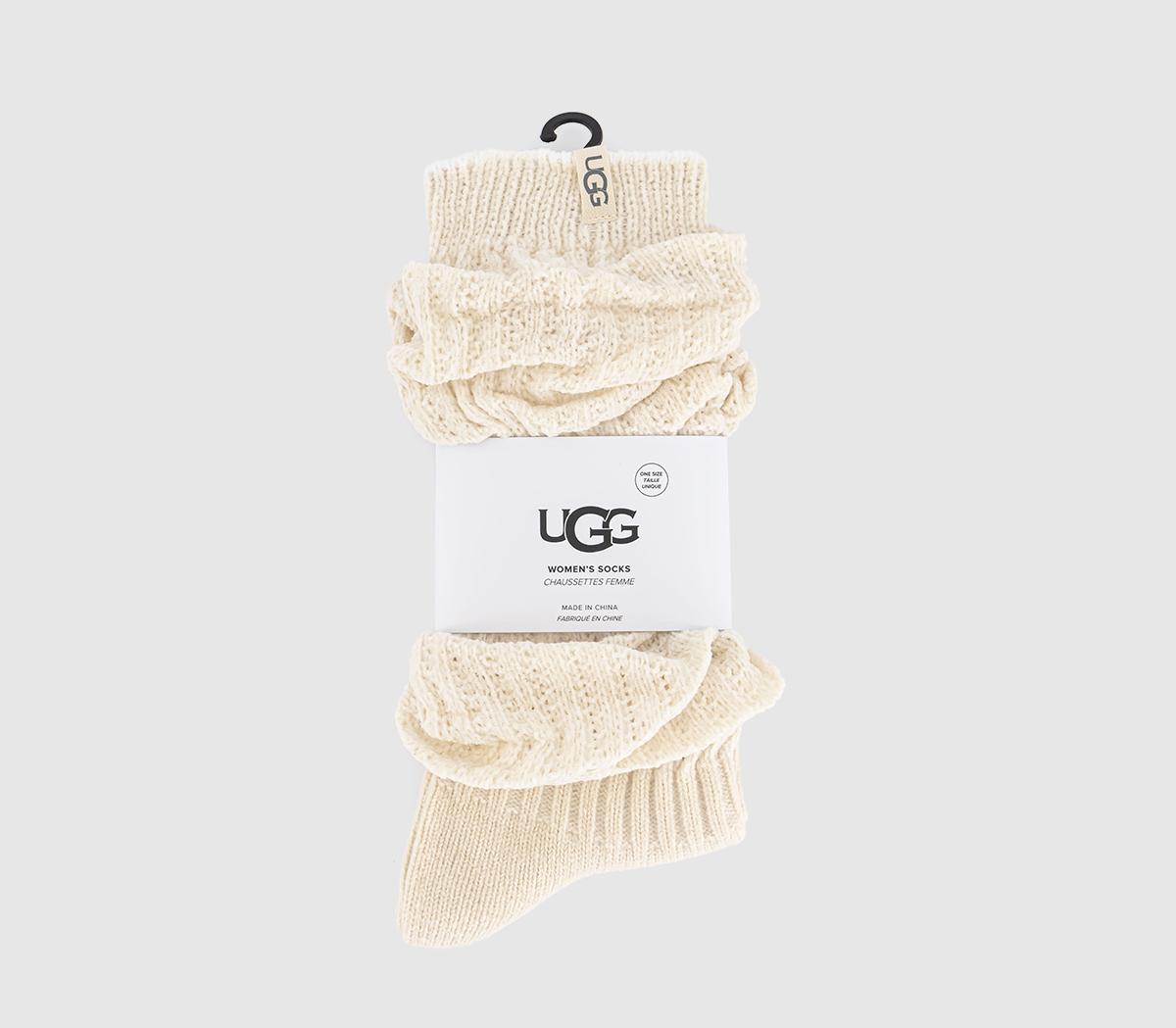 UGG Clarice Tall Slouchy Sock Cream - Accessories