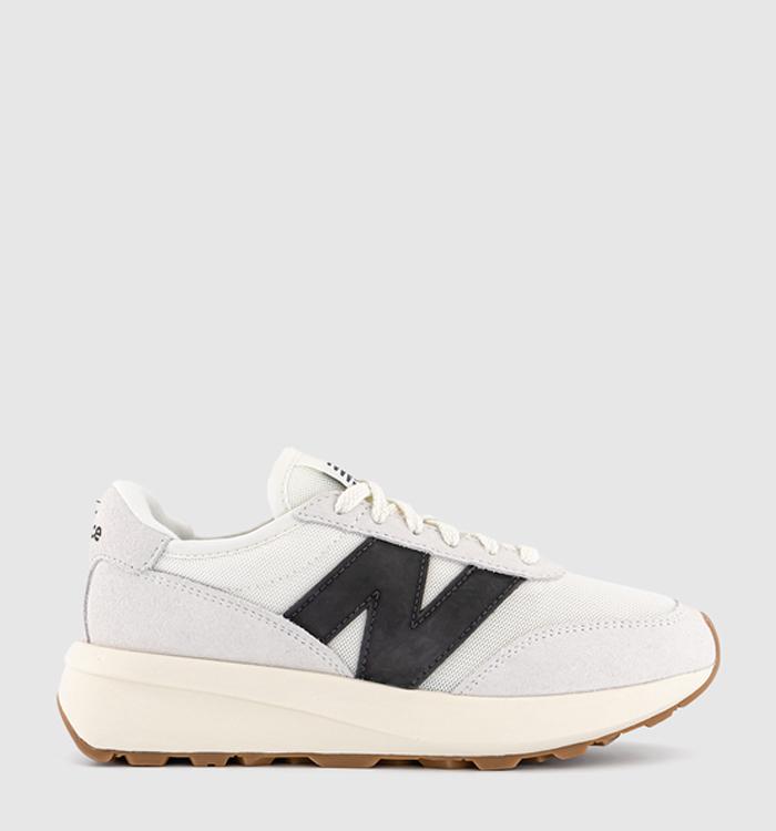 New Balance 370 Trainers Black Cement