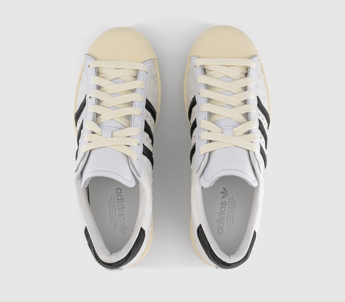 adidasSuperstar Vintage TrainersWhite Core Black