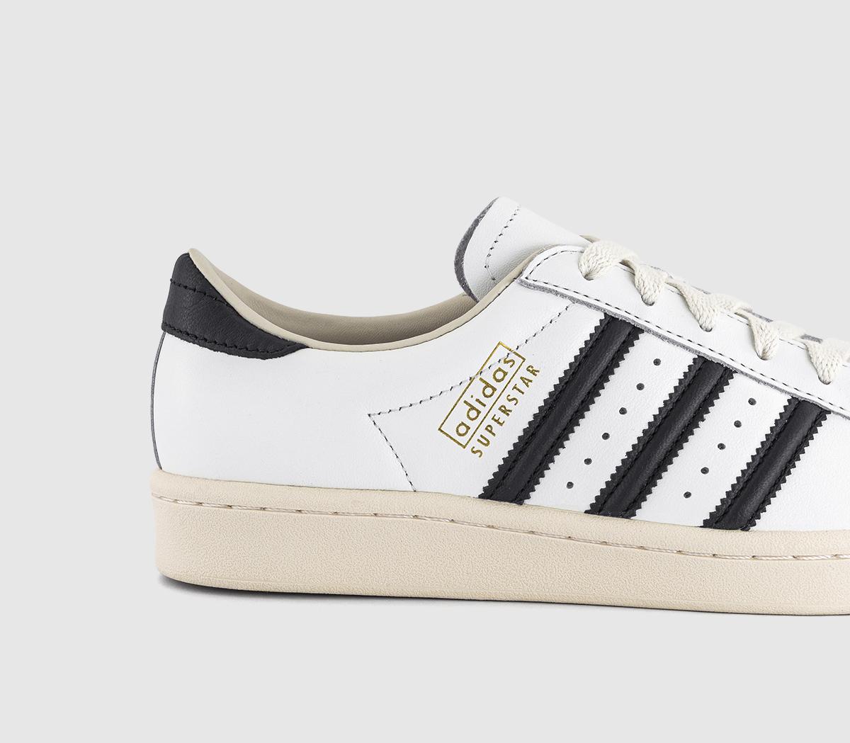 adidasSuperstar Vintage TrainersCore White Core Black Cream White