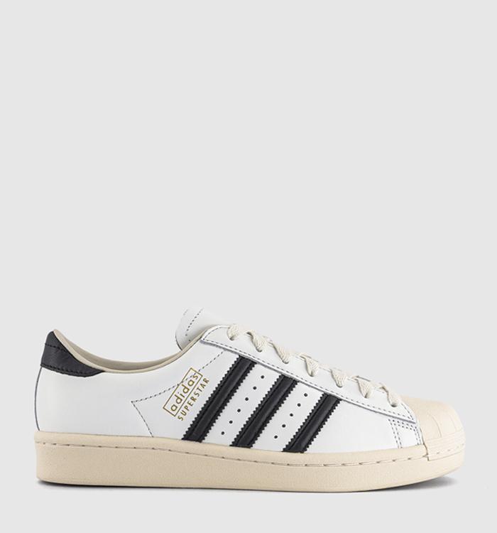adidas Superstar Vintage Trainers Core White Core Black Cream White