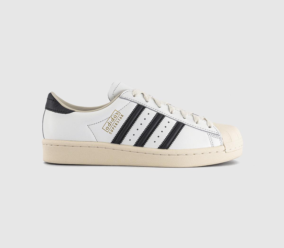 adidasSuperstar Vintage TrainersCore White Core Black Cream White