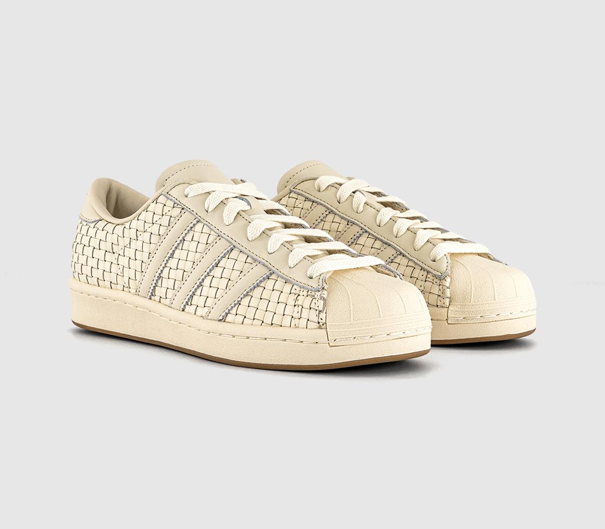 adidasSuperstar Vintage TrainersCream White Cream White Blue