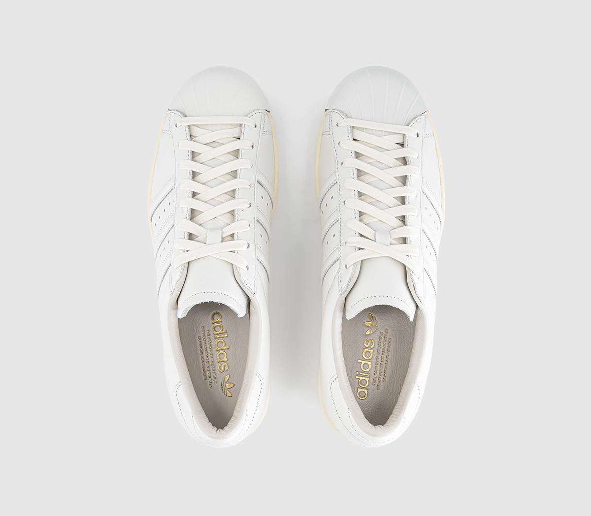 adidasSuperstar Vintage TrainersCore White Core White Cream White
