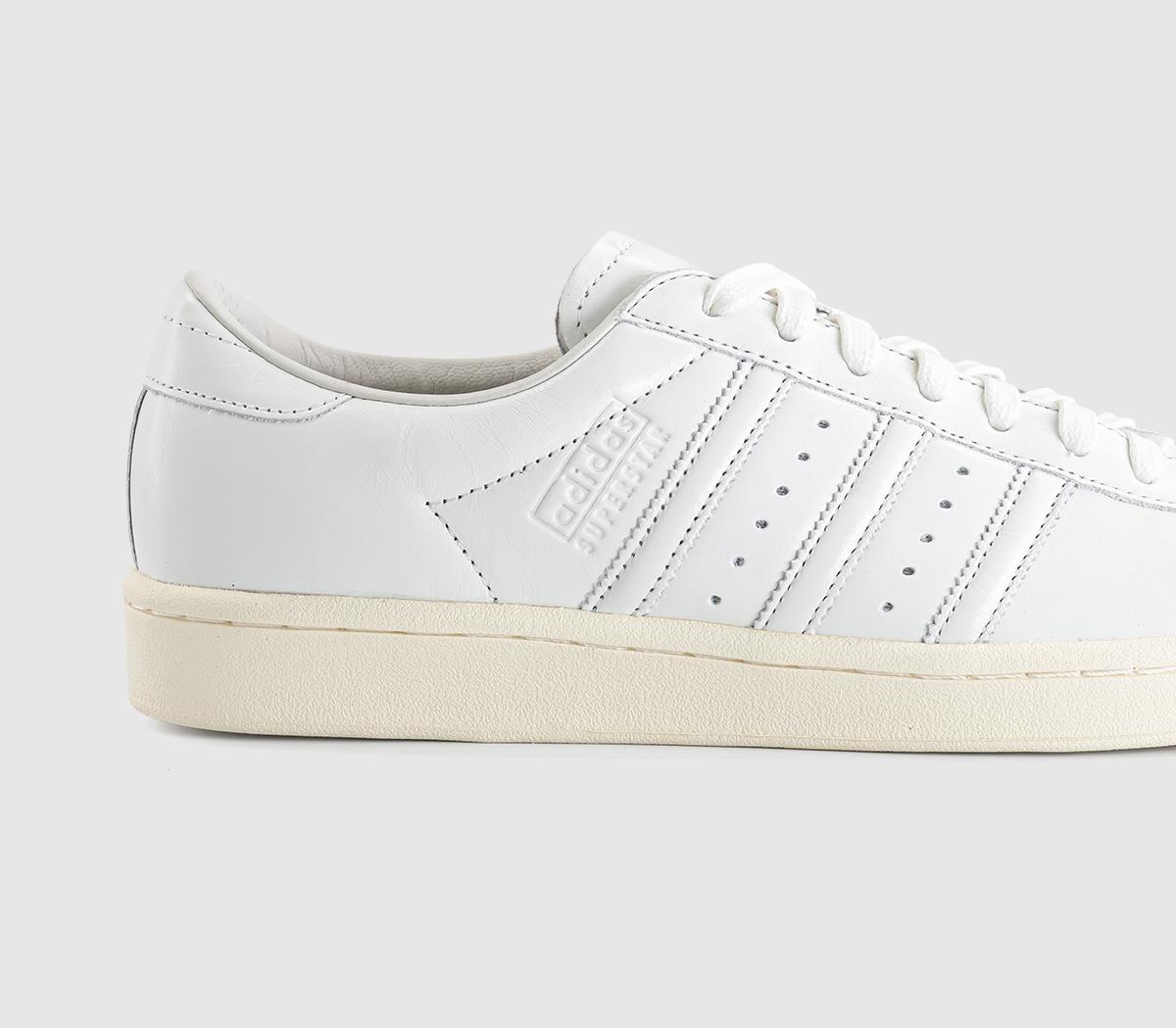 adidasSuperstar Vintage TrainersCore White Core White Cream White