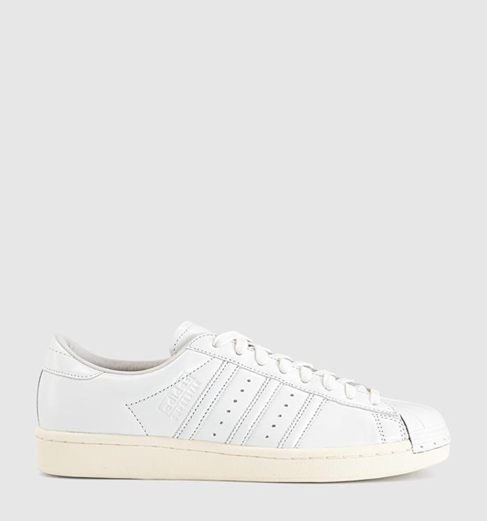 adidas Superstar Vintage Trainers Core White Core White Cream White