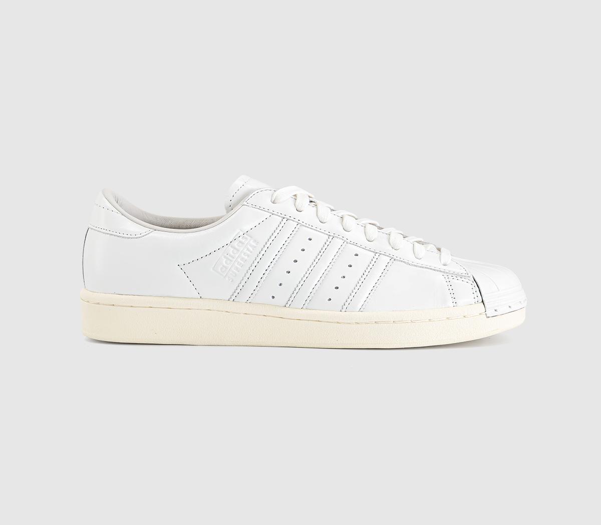 adidasSuperstar Vintage TrainersCore White Core White Cream White