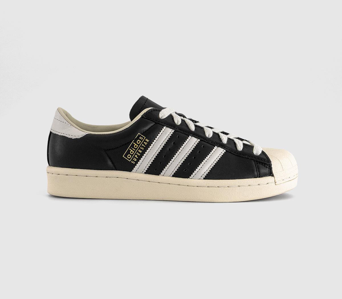 adidasSuperstar Vintage TrainersCore Black Core White Cream White