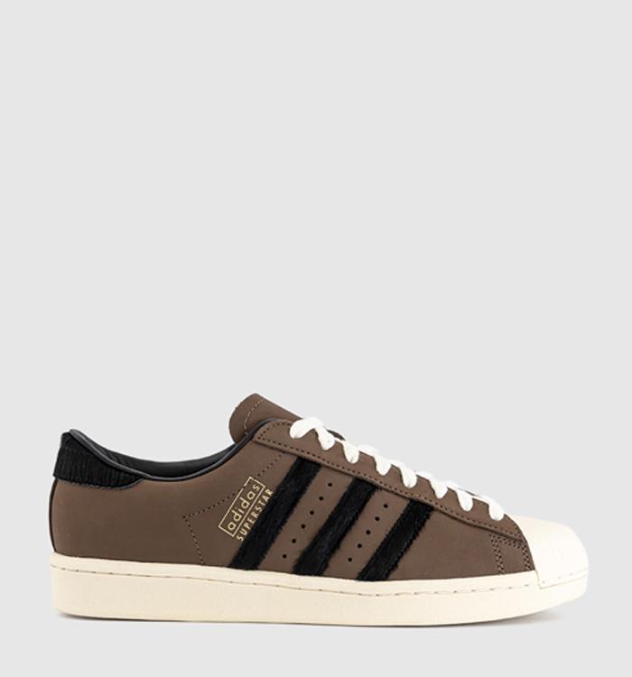 adidas Superstar Vintage Trainers Earth Strata Core Black