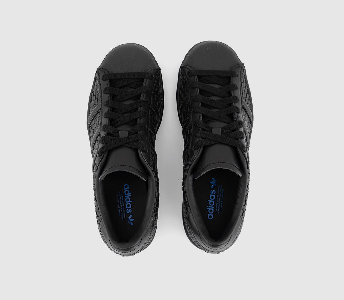 adidas Superstar Vintage Trainers Core Black Core Black Blue