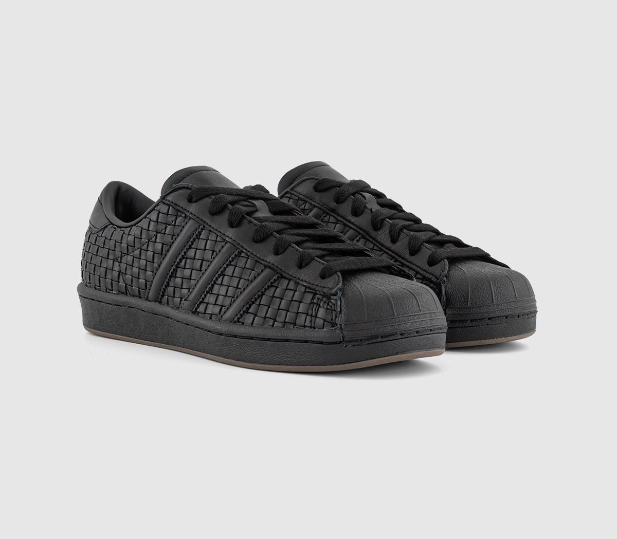 adidasSuperstar Vintage TrainersCore Black Core Black Blue