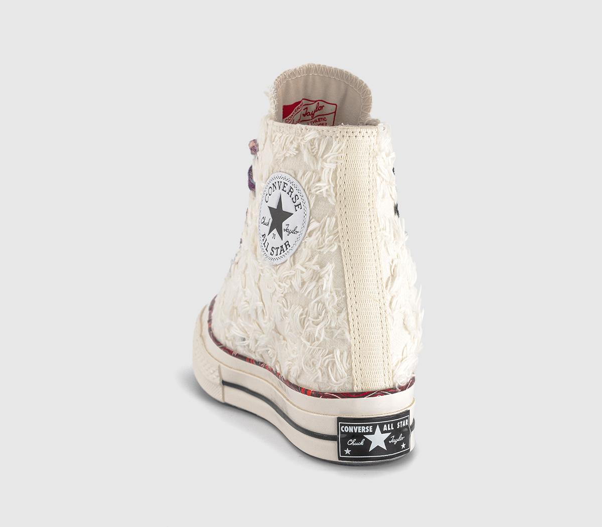 ConverseChuck 70 Wedge Hi TrainersIsabel Marrant Vanilla Whiteblack